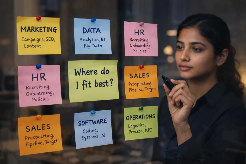 Must-have skills by role across major career tracks