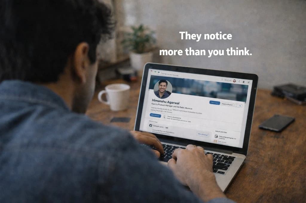 What recruiters notice on LinkedIn before shortlisting