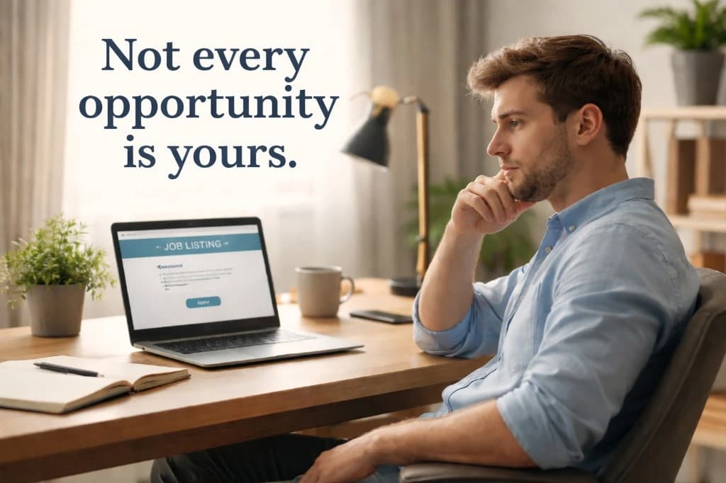 When not to apply for jobs due to poor role fit